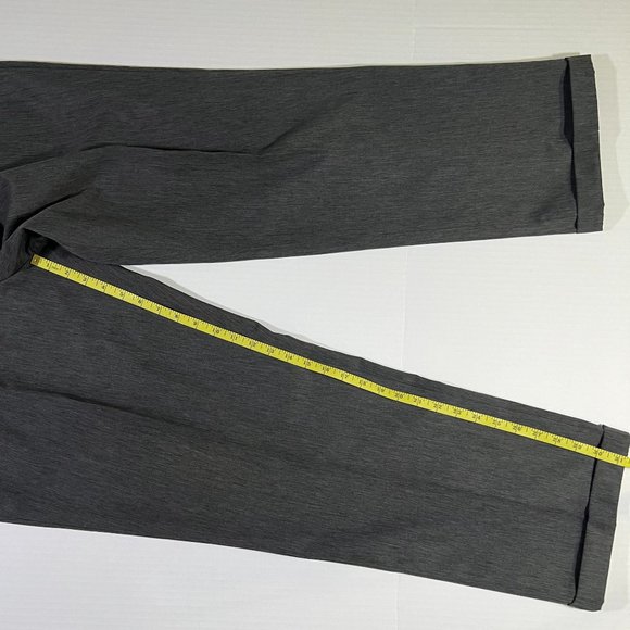 Perry Ellis - Portfolio - Men's Size 40/32 - Grey Dress Pants - Cuff Hem Pleated - Picture 9 of 10